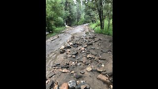 Colorado's burn scars continue to wreak havoc as flash flooding hit parts of Larimer county on Saturday.