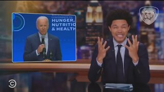 Trevor Noah Mocks Biden's Call For A Dead Woman, Other Late Night Hosts Ignore