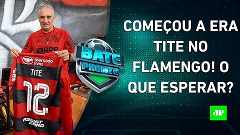 Tite COMANDA o 1º TREINO no Flamengo; Corinthians terá BARCA de SAÍDAS? | BATE PRONTO
