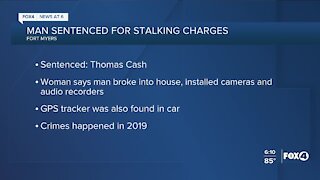 Man arrested for stalking