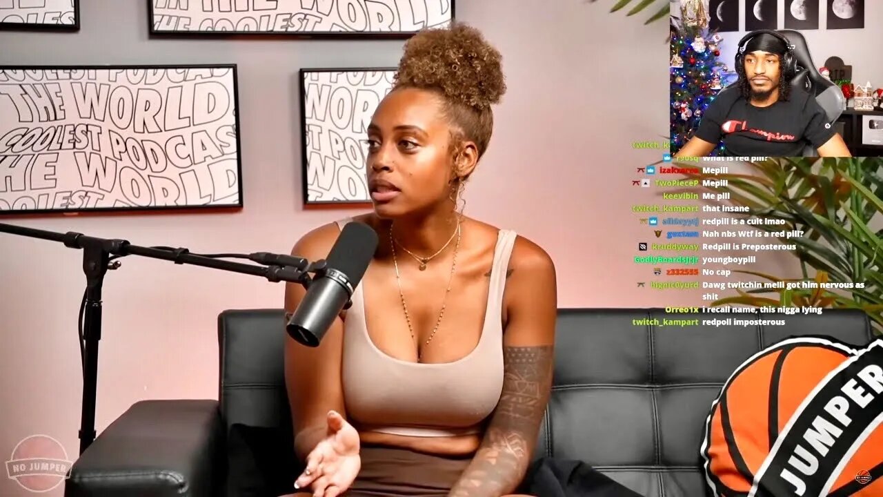 Tykwondoe Reacts to Melli Monaco on No Jumper