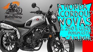 A HONDA ACORDOU? Novas HONDA CL 250 e CL 500 podem estar a caminho...