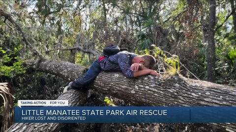 Little Manatee State Park air rescue.