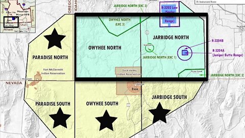 Air Force proposes lowering jet altitudes over Oregon and Nevada