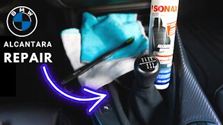 BMW Alcantara Detail & Repair | Sonax Alcantara Cleaner