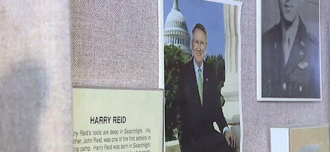 Searchlight residents remember late Sen. Harry Reid