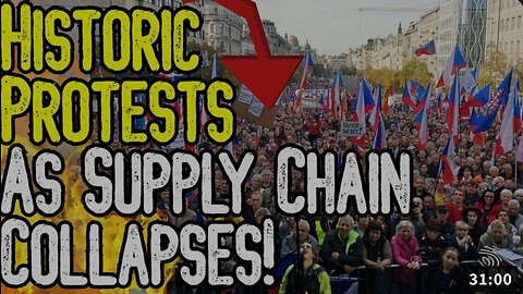 HISTORIC PROTESTS As Supply Chain COLLAPSES! - Famine & Energy Crisis Lead To CHAOS!