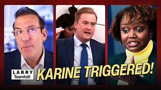 Peter Doocy Backs Karine Jean-Pierre into a CORNER!