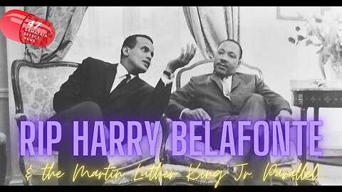 Harry Belafonte Jr., dead at 96, April 25, 2023 + MLK parallel while LeBron is rolling over Memphis