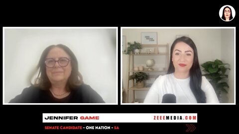 Zeee Media Election Week - Jennifer Game - Senate Candidate - One Nation - SA