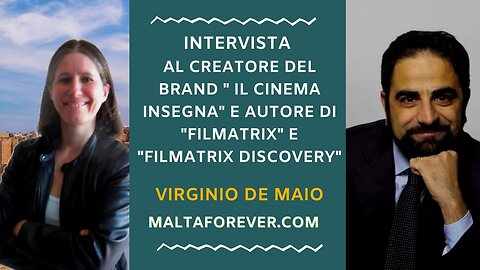 VIRGINIO DE MAIO( FILMATRIX) "I FILM TRA FINZIONE E REALTA': COME LO SCHERMO CI INFLUENZA"