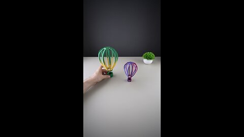 3D Printed Hot Air Balloon