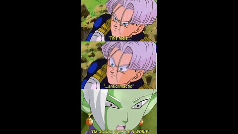 Goku, Vegeta, and Trunks vs Fused Zamasu