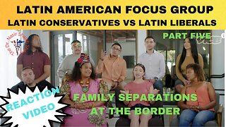 REACTION VIDEO: Latin Americans Focus Group Debate- Latin Conservatives Vs Latin Liberals Part FIVE