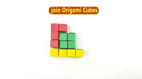 Origami Seamless Cube - DIY Easy Paper Crafts