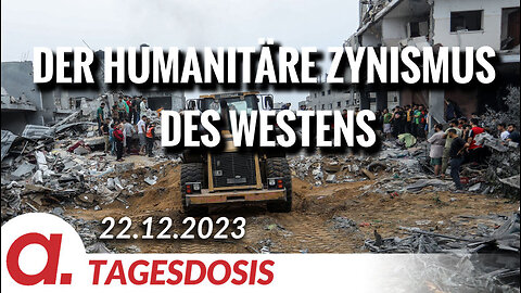 Der humanitäre Zynismus der "Westlichen Wertegemeinschaft" | Von Rainer Rupp