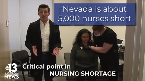 Nevada is about 5,000 nurses short, verge of emergency action