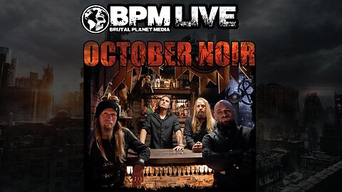 BPM Live - October Noir Returns
