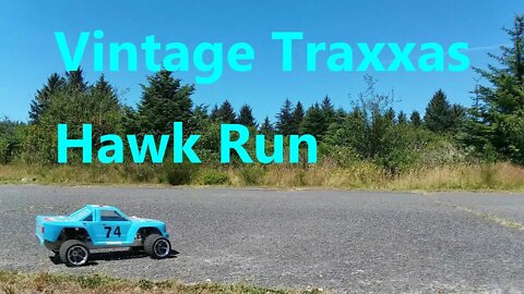 Taking the vintage Traxxas Hawk out for a cruse!