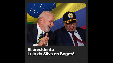 El presidente Lula da Silva se reúne con su homólogo colombiano en Bogotá