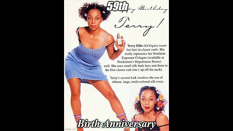 En Vogue's Terry Ellis Our 1st Lady Of SOUL Happy 60th Birth Anniversary