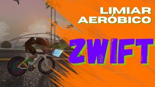 🆓TREINO NO ZWIFT LIMIAR AERÓBICO ✔️SEM ROLO E POTENCIOMETRO