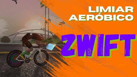 🆓TREINO NO ZWIFT LIMIAR AERÓBICO ✔️SEM ROLO E POTENCIOMETRO