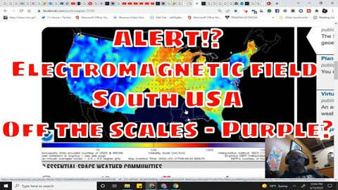 Electromagnetic Field ANOMALY USA USA off the scales? #USGS Godspeed Humans : Mar 12, 2022 1:02 PM
