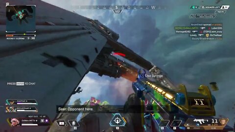 Flank for another squad wipe #apex #apexlegends #OldManJM in case you didn't see the short