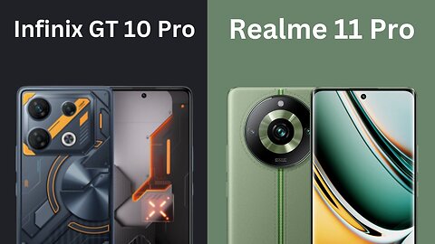 Infinix GT 10 Pro vs Realme 11