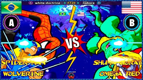 Marvel Super Heroes vs. Street Fighter (white-doctrine Vs. nabore) [Brazil Vs. U.S.A.]
