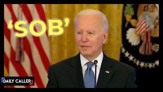 'Stupid Son Of A B*tch': Biden Hot Mic Catches Insult Towards Peter Doocy