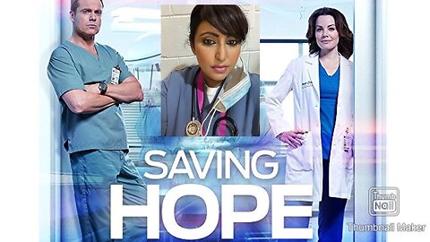 My acting role as a nurse on saving hope BTS