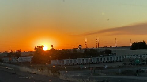 Sunset Over Lathrop