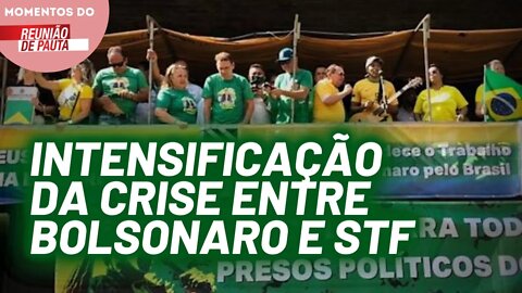 Bolsonaristas pedem impeachment de ministros do STF | Momentos do Reunião de Pauta