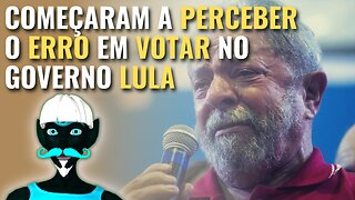 COMEÇARAM A PERCEBER O PROBLEMA DO LULA MAS AINDA TEM MUITO PASSADOR DE PANO QUE NÃO PERCEBEU