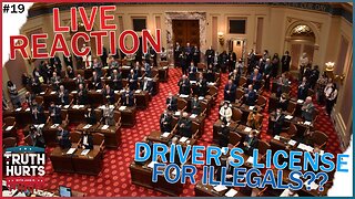 The Truth Hurts #19 - LIVE REACTION - Senate Votes on Driver's Licenses for Illegals