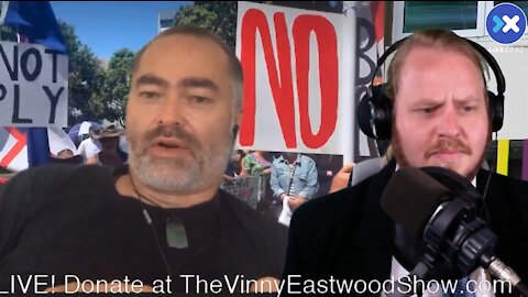 ​In Your Face and In Your Arms, The Vaccine has come at last, Billy TK, Vinny Eastwood - 12 Feb 21