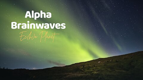 Alpha Brain Waves | Anxiety and stress therapy | Creativity 🎵〰️🎵