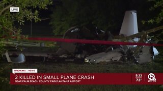 2 people killed in small plane crash at Lantana airport