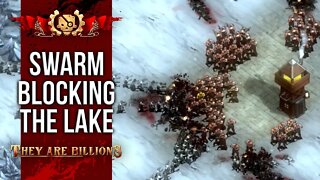 SWARM Blocking The FROZEN LAKE | BRUTAL 300% | They Are Billions Campaign