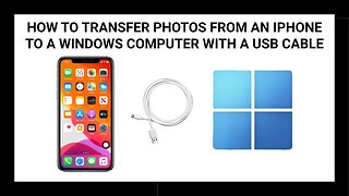 How To Transfer Photos From An Iphone To A Windows Computer With A Usb Cable