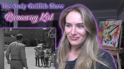 The Andy Griffith Show Ep 6-Runaway Kid!! My First Time Watching!!