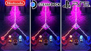 Sea of Stars | Nintendo Switch - Steam Deck - PS5 | Graphics Comparison