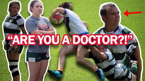 Man Plays in Women's Rugby League - Teammates Cry and Defend Him