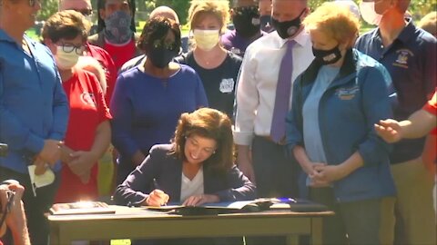 Gov. Hochul enacts Hero Act, attempt to slow spread of the Delta Variant