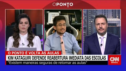 Deputados federais Kim Kataguiri e fala que não tivemos educação no governo Bolsonaro. @SHORTS CNN