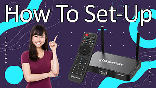 Unboxing / How To Set Up My SuperBox S4 Pro - 6k Voice Control Android TV IPTV Stream Box