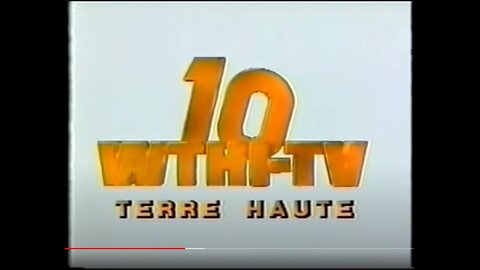 WTHI - TV = with commercials = Terre Haute, Indiana = 6PM October 31, 1994