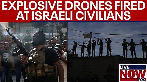 Hezbollah terrorists launch explosive drones at Israel civilians & homes